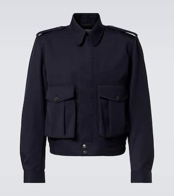 Jacke aus Woll-Gabardine | Dries Van Noten