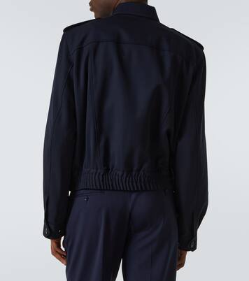 Jacke aus Woll-Gabardine | Dries Van Noten