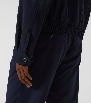 Jacke aus Woll-Gabardine | Dries Van Noten