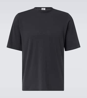 Logo cotton jersey T-shirt | Saint Laurent