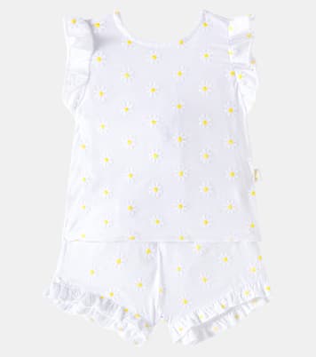 Bébé – Set top et short en coton | Il Gufo