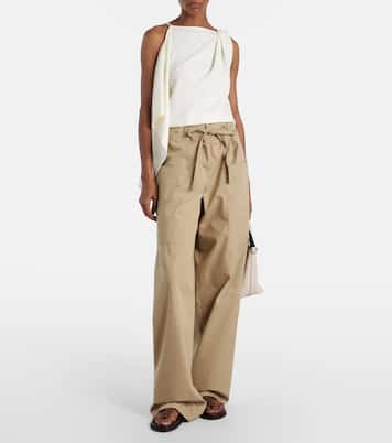 Sandalen aus Veloursleder | Tod's