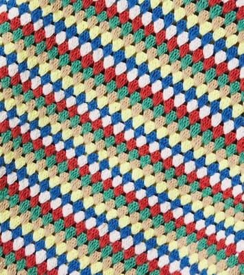 Serifos striped crochet cotton top | The New Society