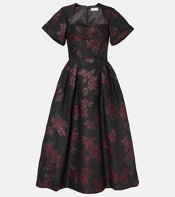 Abito midi Florentina con stampa | Rebecca Vallance