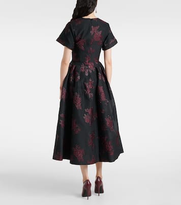 Abito midi Florentina con stampa | Rebecca Vallance