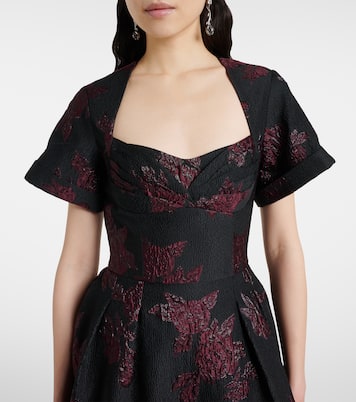 Abito midi Florentina con stampa | Rebecca Vallance