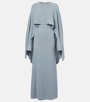 Maxikleid aus Seiden-Bouclé | Toteme