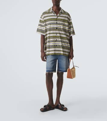 Paula's Ibiza cotton bowling shirt | Loewe