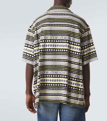 Paula's Ibiza cotton bowling shirt | Loewe