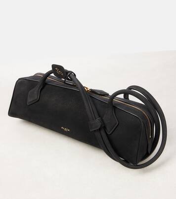 Sac Le Teckel Medium en daim | Alaïa