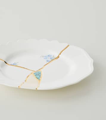 Kintsugi dessert plate by Marcantonio Raimondi Malerba | Seletti
