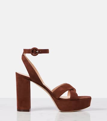 Suede sandals | Gianvito Rossi