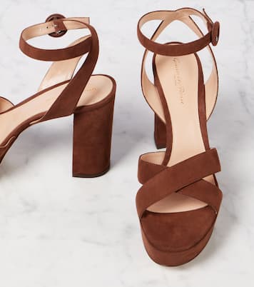 Suede sandals | Gianvito Rossi