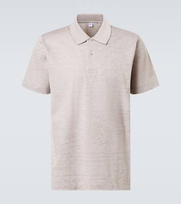 Printed cotton polo shirt | Berluti