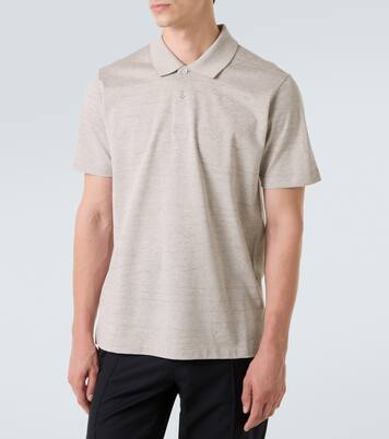 Printed cotton polo shirt | Berluti