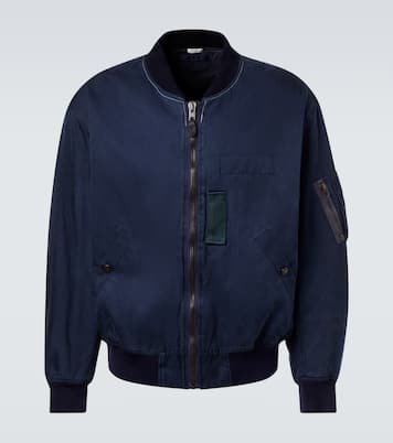 Bomberjacke Vintage aus Seide und Baumwolle | A.Presse