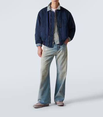 Bomberjacke Vintage aus Seide und Baumwolle | A.Presse