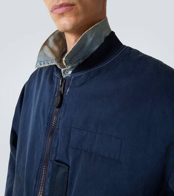 Bomberjacke Vintage aus Seide und Baumwolle | A.Presse