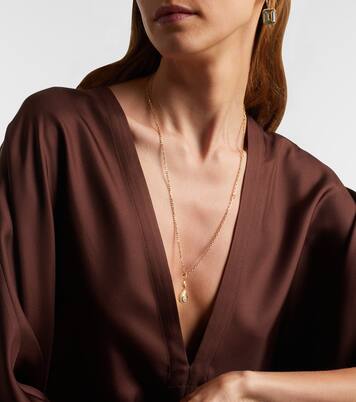 Collar con colgante de oro de 18 ct con diamantes | Shay Jewelry