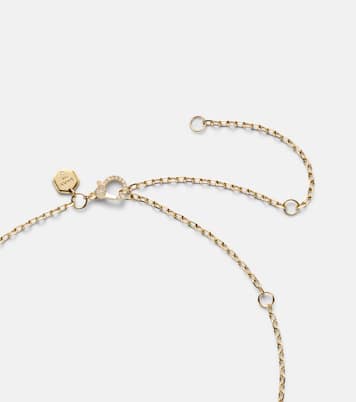 Collar con colgante de oro de 18 ct con diamantes | Shay Jewelry