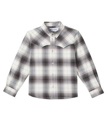 Jared checked cotton shirt | Bonpoint