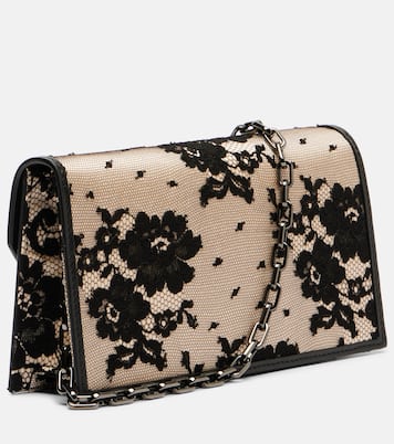 Loubi54 Small lace clutch | Christian Louboutin