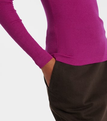 Wool, cashmere, and silk sweater | Saint Laurent