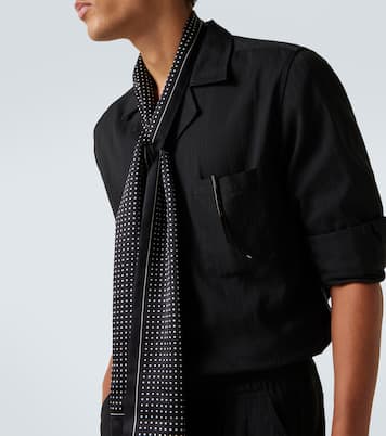 Striped cotton and silk shirt | Tom Ford