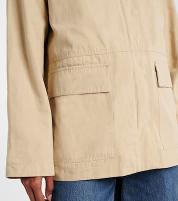 Giacca Rosa in gabardine di cotone | Velvet