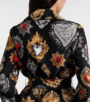Hemd Devotion aus Seiden-Twill | Dolce&Gabbana
