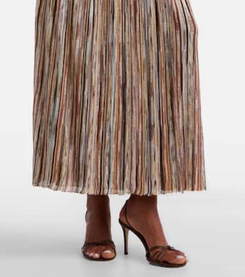 Sequined striped maxi dress | Missoni