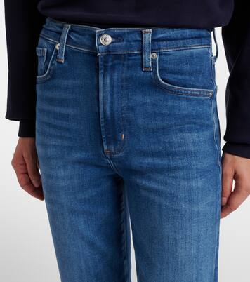 Caia high-rise straight jeans | Citizens of Humanity