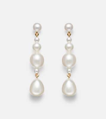 Orecchini Petite Amis De La Perle in oro 14kt con perle d'acqua dolce | Sophie Bille Brahe