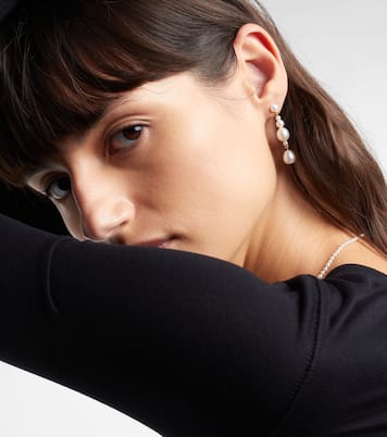 Orecchini Petite Amis De La Perle in oro 14kt con perle d'acqua dolce | Sophie Bille Brahe