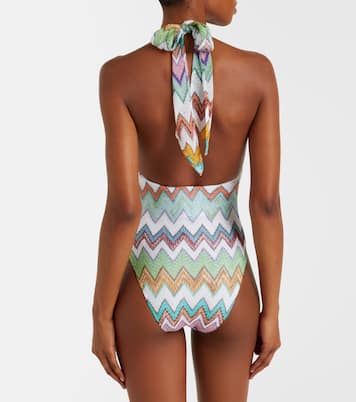 Badeanzug aus Lamé | Missoni