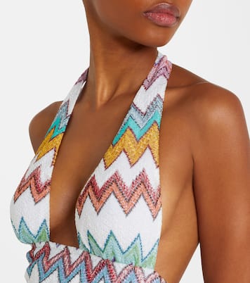 Badeanzug aus Lamé | Missoni