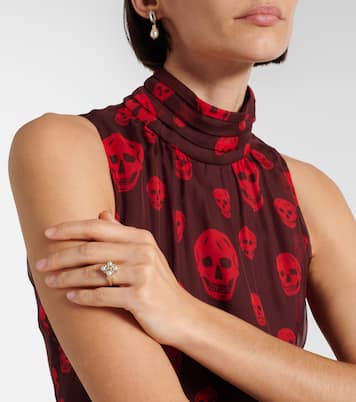 Anillo SKull adornado | McQueen