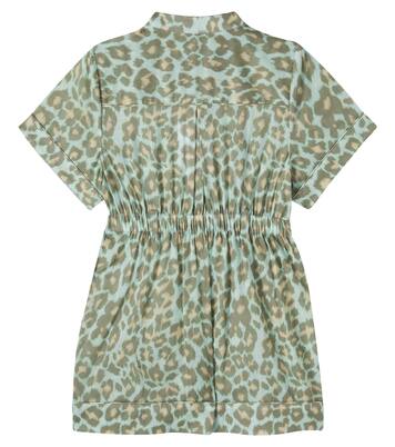 Bedrucktes Kleid Patience aus Baumwolle | Zimmermann Kids