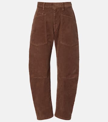 Shon corduroy barrel-leg pants | Nili Lotan