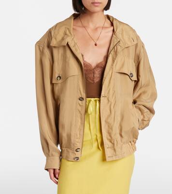 Oversized blouson jacket | Saint Laurent