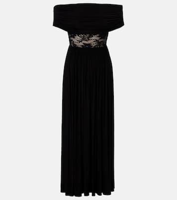 Rebellion off-shoulder jersey maxi dress | Zimmermann