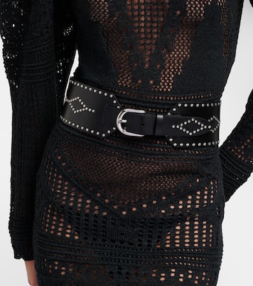 Verzierter Gürtel Lucie aus Leder | Isabel Marant