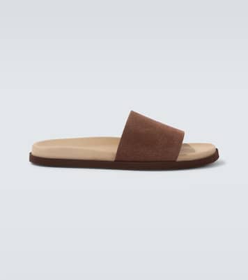 Mules en daim | Brunello Cucinelli