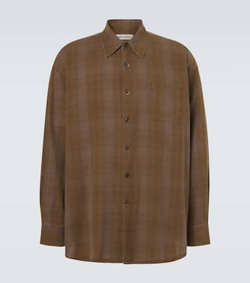 Borrowed checked cotton shirt | Our Legacy