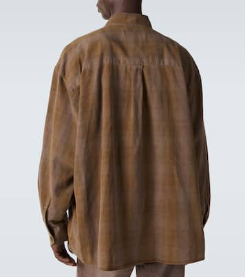 Borrowed checked cotton shirt | Our Legacy