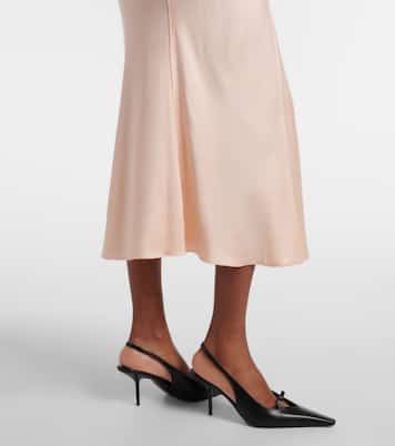 Midikleid Eve aus Crêpe | Victoria Beckham