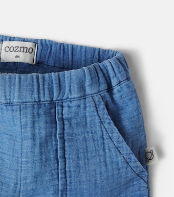 婴幼儿 — Mario棉质薄纱裤装 | Cozmo