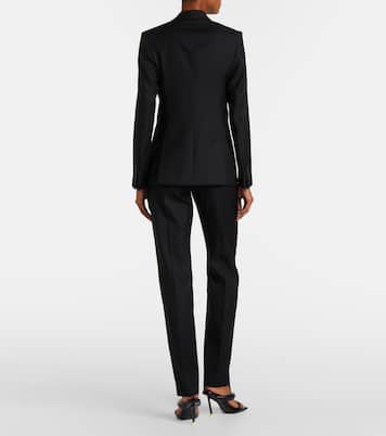 Chalk stripe wool slim pants | Givenchy