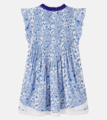 Bedrucktes Kleid Sasha | Poupette St Barth Kids