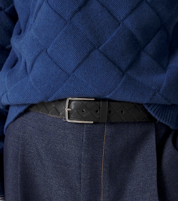 Ceinture en cuir Intrecciato | Bottega Veneta
